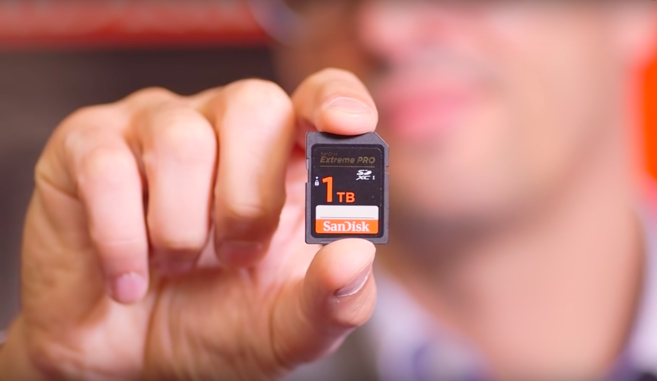 SanDisk 1 TB SD card | The pCloud Blog