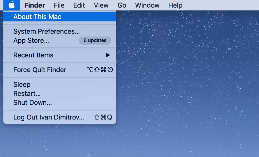 up space on mac