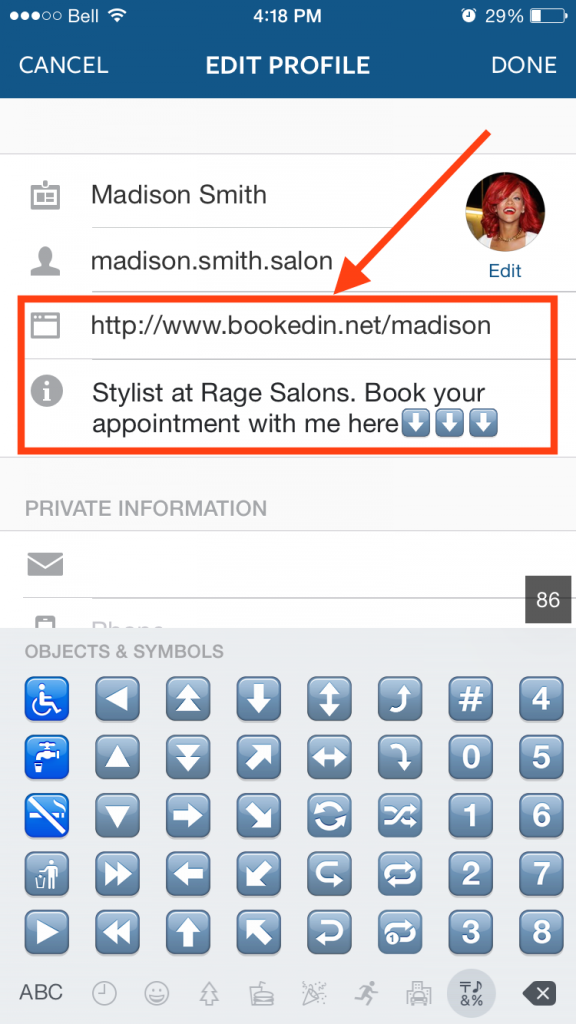 add facebook and instagram links to your email signature in outlook