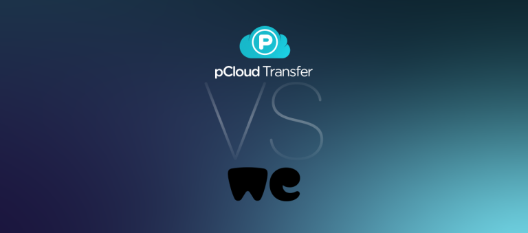 pCloud Transfer vs WeTransfer