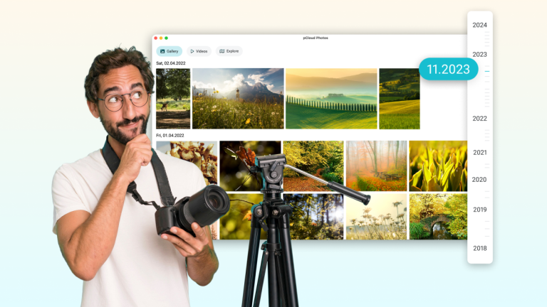 How Photographers and videographers use pCloud